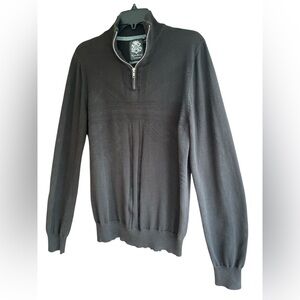 Men's English Laundry Quarter Zip Sweater Size Large